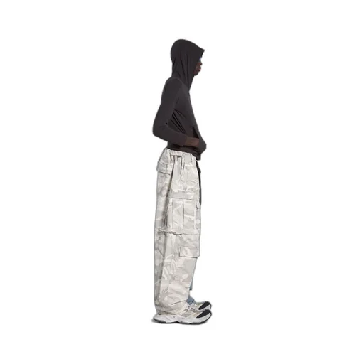 Grayscale Camo Hybrid Baggy Pants