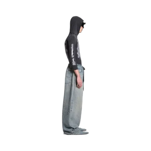 SNBN Long Sleeve Hooded T-Shirt Fitted