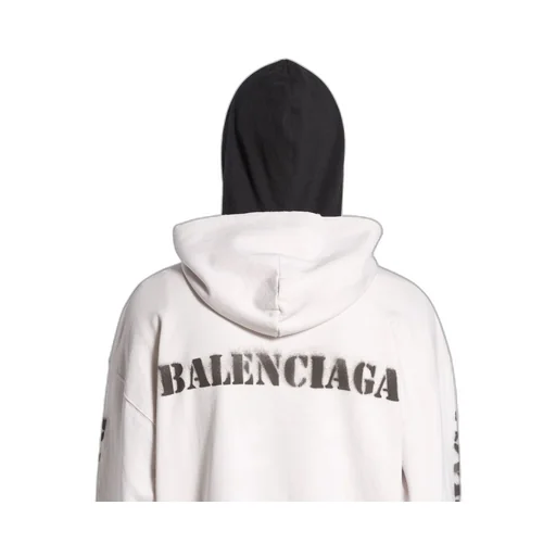 Stencil Type Zip-Up Hoodie Regular Fit