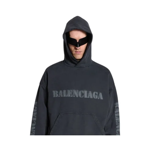 Stencil Type Hoodie Medium Fit