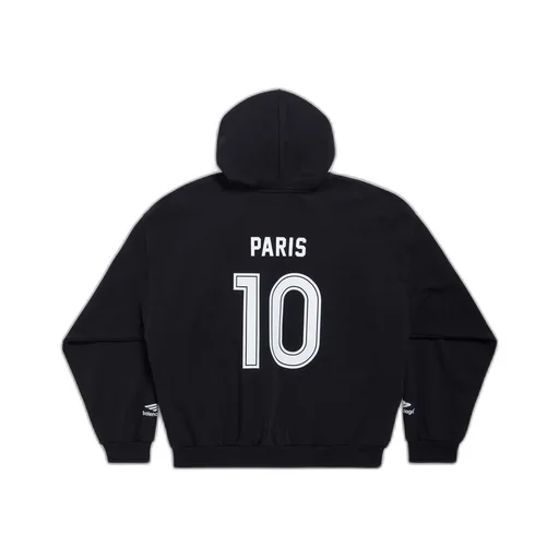 Paris Soccer Zip-Up Hoodie Medium Fit