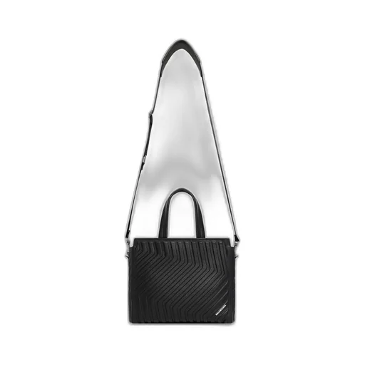 Car Zipped Small East-West Tote Bag