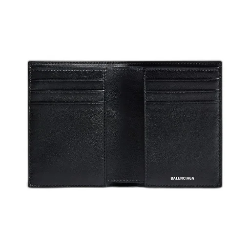 Signature Vertical Bifold Wallet Bb Monogram Coated Canvas