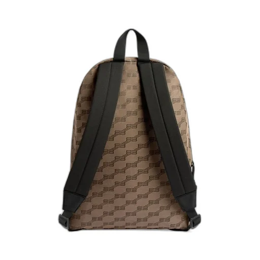 Signature Medium Backpack BB Monogram Jacquard Canvas