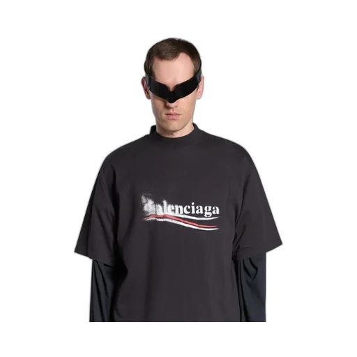 Political Stencil T-Shirt Medium Fit