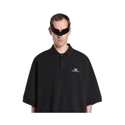BB Classic Balenciaga Polo Shirt Oversized