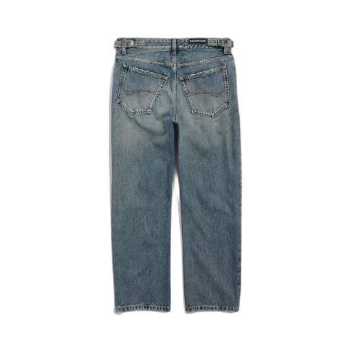 Loose Fit Buckle Pants