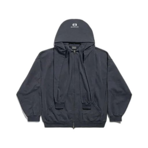 Unity Sports Icon Incognito Zip-Up Hoodie Oversized