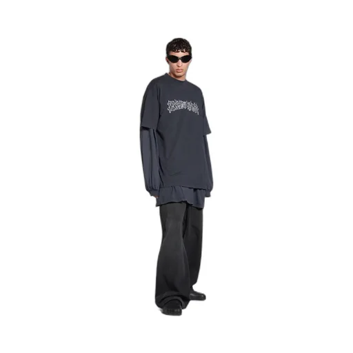 DIY Metal Outline T-Shirt Large Fit