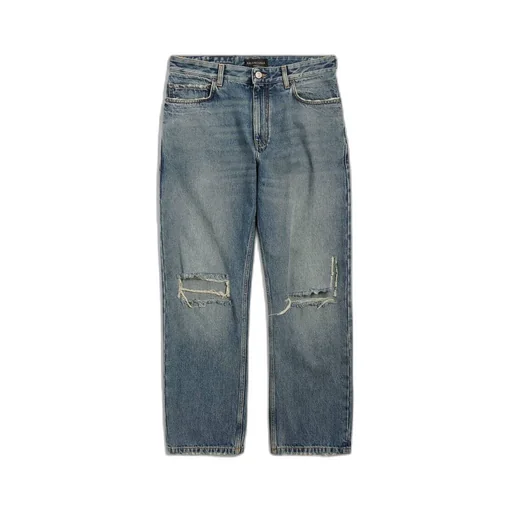 Loose Fit Buckle Pants