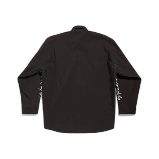 DIY Metal Outline Engineered Shirt Oversized