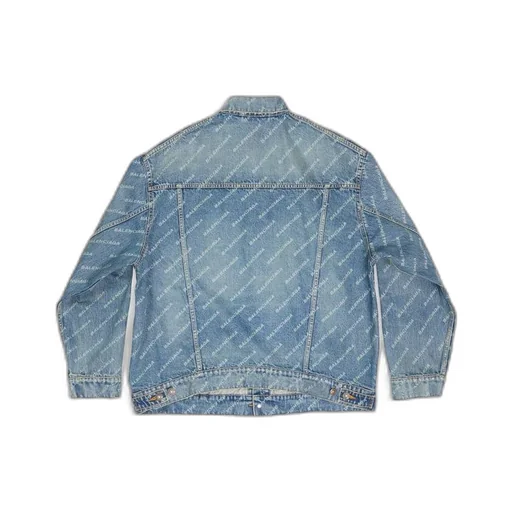 Racing All Over Logo Large Fit Jacket