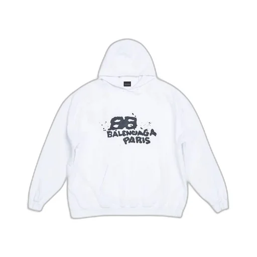 Hand-Drawn BB Icon Hoodie Large Fit