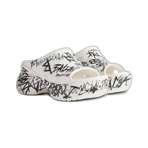 Pool Crocs™ Graffiti Slide Sandal
