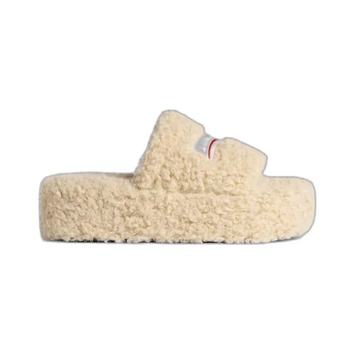 Furry Platform Sandal