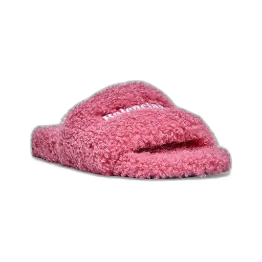 Furry Slide Sandal