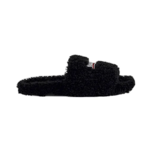 Furry Slide Sandal