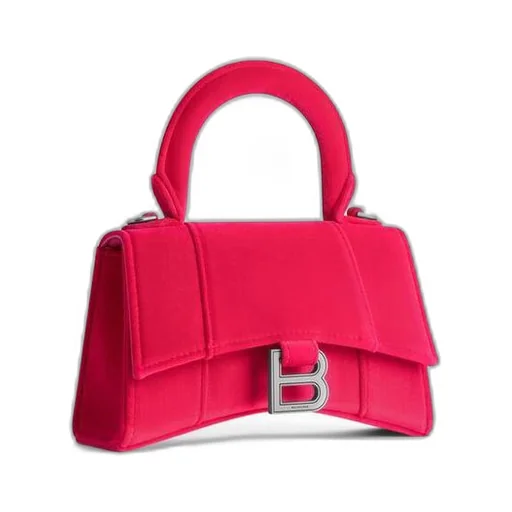 Hourglass XS Handbag Velvet Jersey