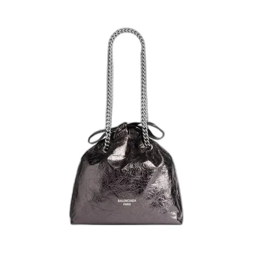 Crush Small Tote Bag Metallized