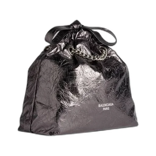 Crush Small Tote Bag Metallized