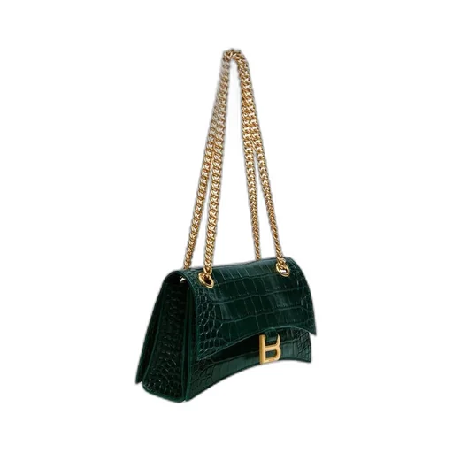 Crush Small Chain Bag Crocodile Embossed