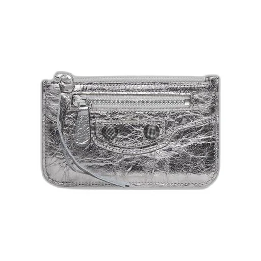 Le Cagole Long Coin And Card Holder Metallized