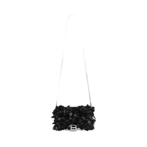 Hourglass Wallet On Chain With Satin Bows