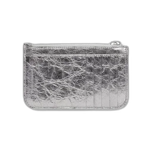 Le Cagole Long Coin And Card Holder Metallized