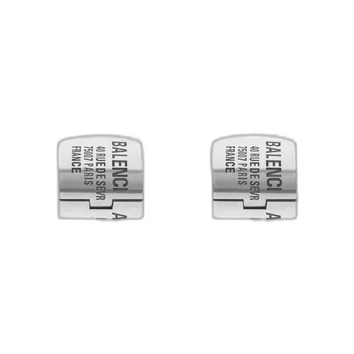 Tags Stud Earrings