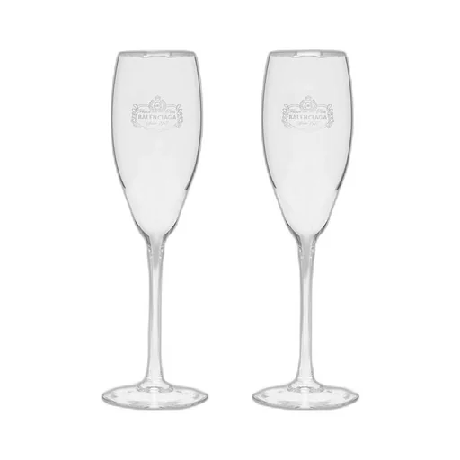 Champagne Glasses Silver