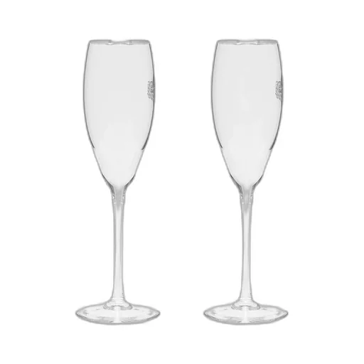 Champagne Glasses Silver