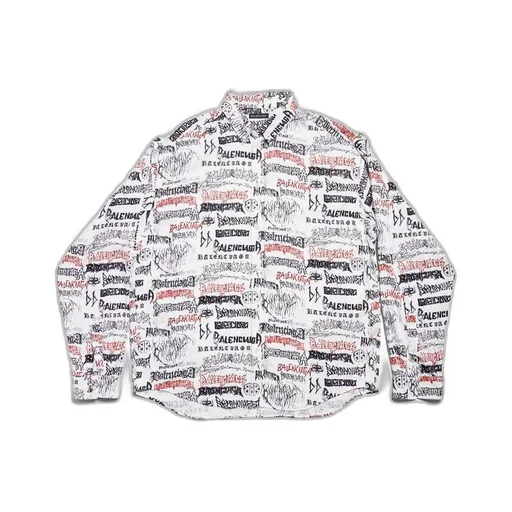 DIY Metal Allover Shirt Large Fit