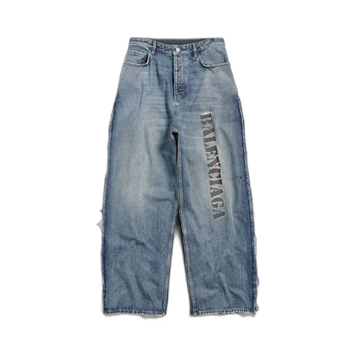 Stencil Type Hybrid Baggy Pants