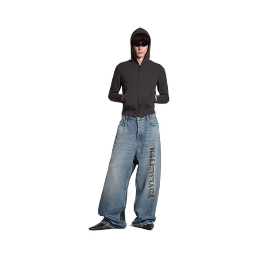 Stencil Type Hybrid Baggy Pants