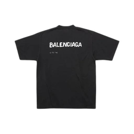 Hand-Drawn T-Shirt Large Fit