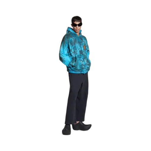 Skater Zip-up Hoodie Medium Fit