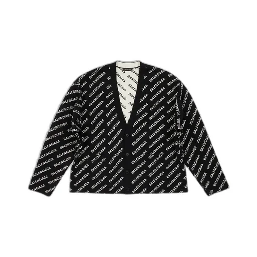 Mini Allover Logo Cardigan