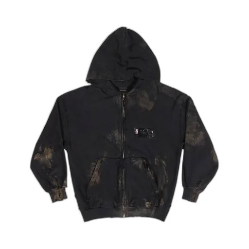 Gaffer Zip-Up Hoodie Small Fit