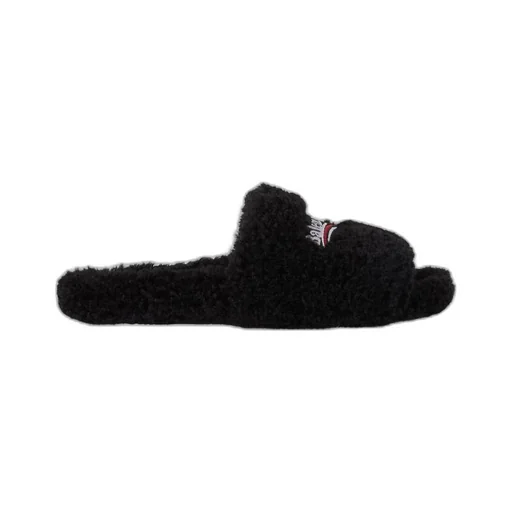 Furry Slide Sandal