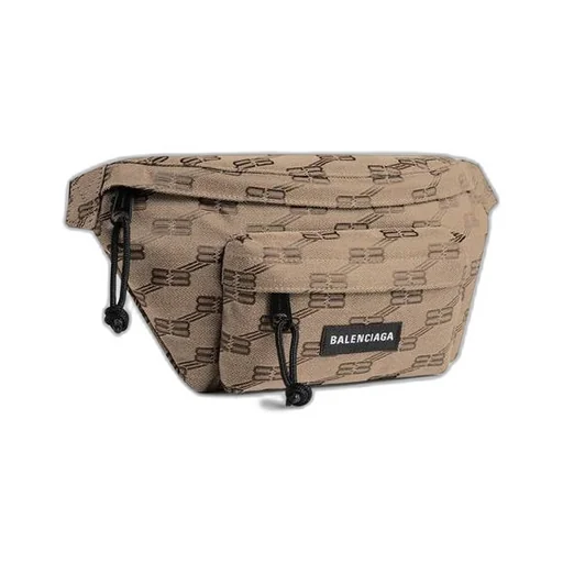 Signature Medium Beltpack BB Monogram Jacquard Canvas
