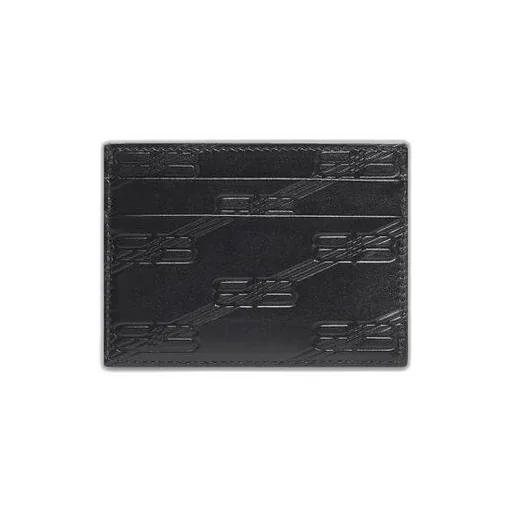Embossed Monogram Card Case Box