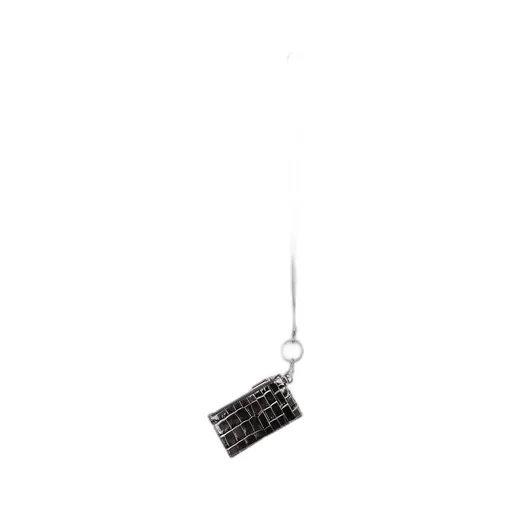 Cash Card Case On Keyring Crocodile Embossed
