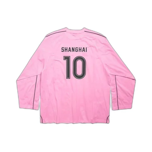 Shanghai Soccer Long Sleeve T-Shirt Oversized