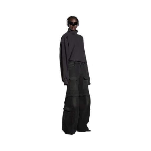Flared Cargo Pants