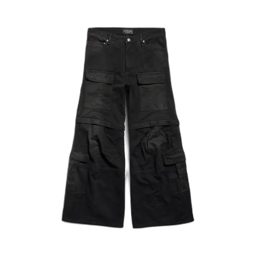 Flared Cargo Pants