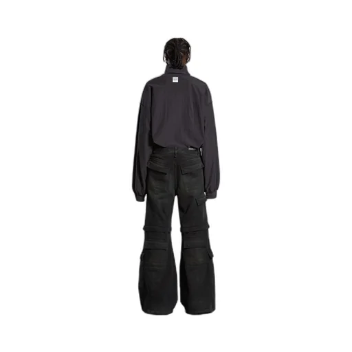 Flared Cargo Pants