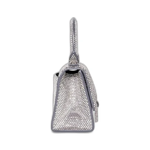 Hourglass Handbag Xs With Rhinestones
