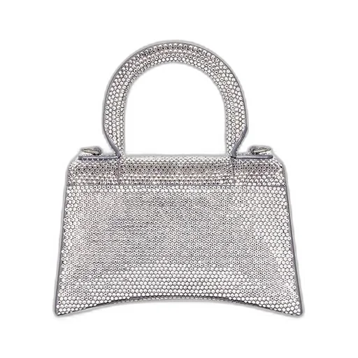 Hourglass Handbag Xs With Rhinestones