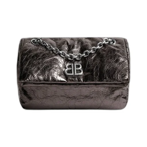Monaco Small Chain Bag Metallized