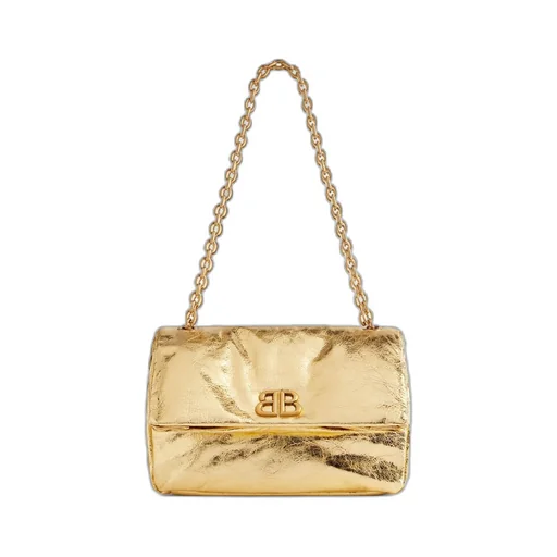 Monaco Small Chain Bag Metallized